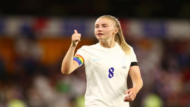 England women's captain Leah Williamson